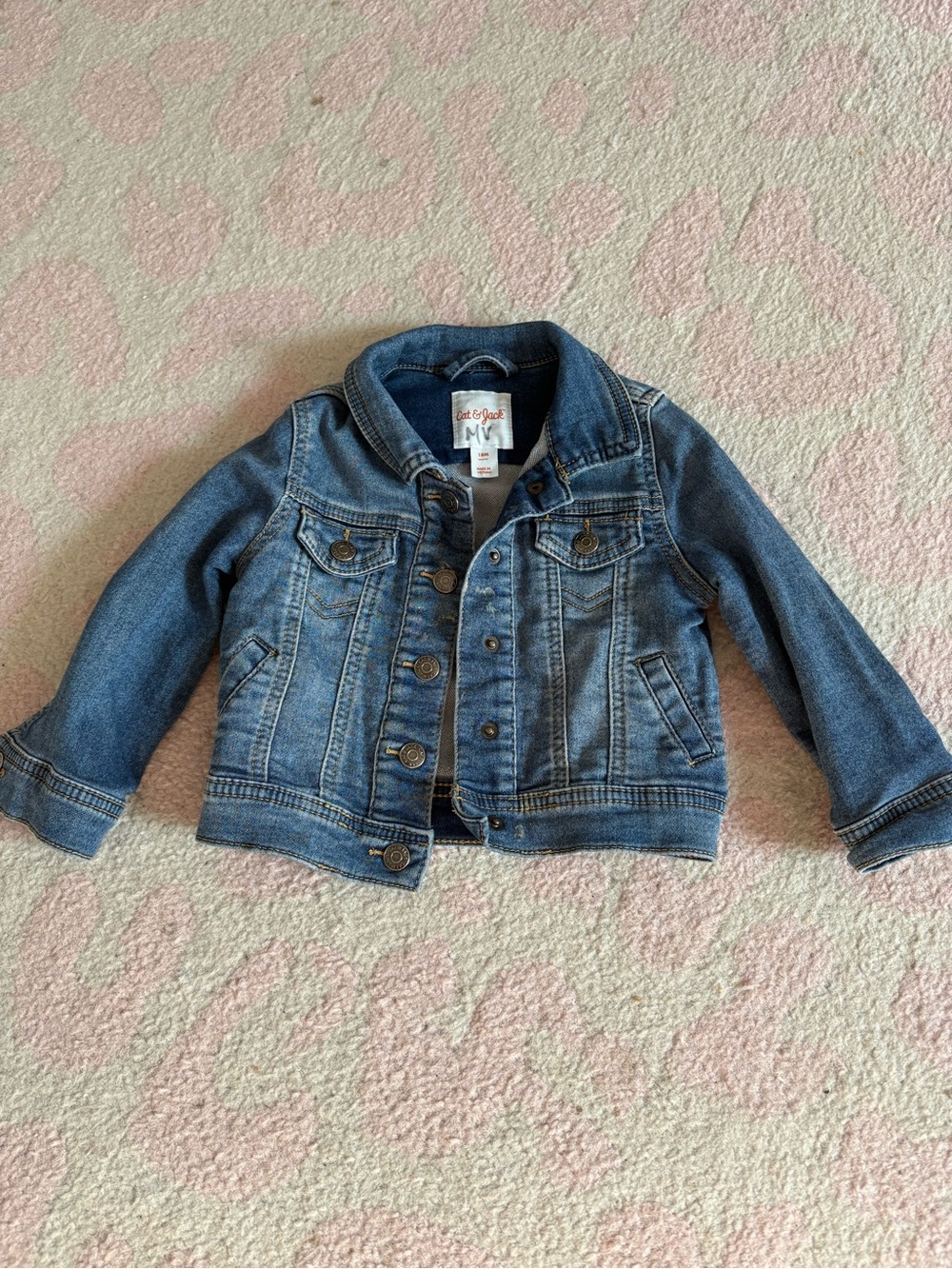 Cat & Jack Denim Jean Jacket in Blue
